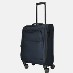 Handbagage Koffers^Enrico Benetti handbagage koffer 55 cm blauw
