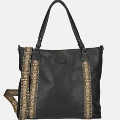 Shoppers^Enrico Benetti Indy shopper zwart