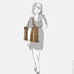 Shoppers^Enrico Benetti Indy shopper camel