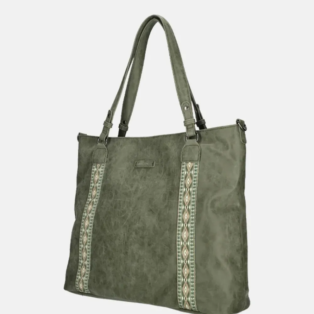 Shoppers^Enrico Benetti Indy shopper olive
