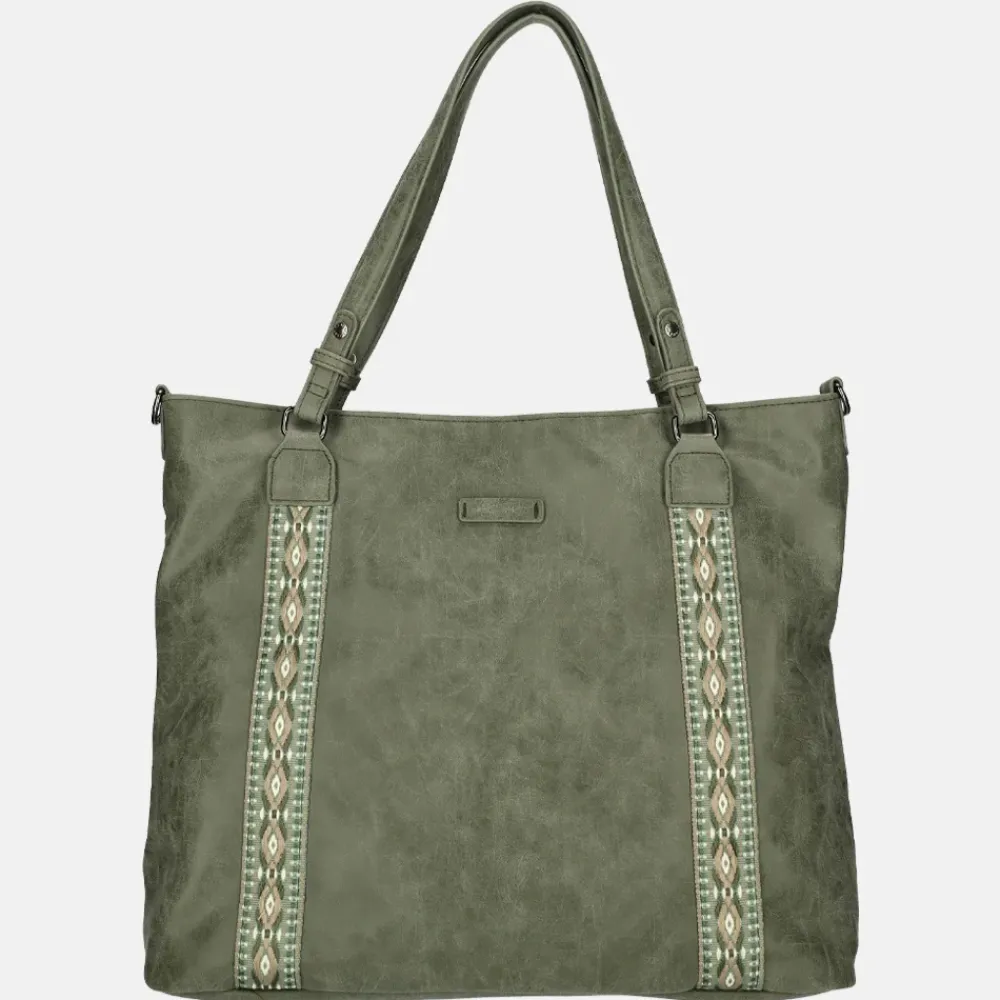 Shoppers^Enrico Benetti Indy shopper olive