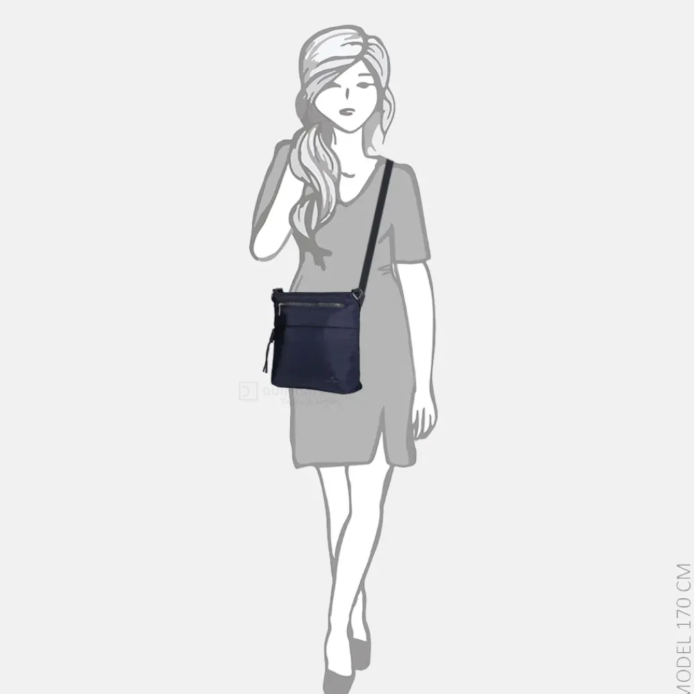 Crossbody Tassen^Enrico Benetti Janice crossbody tas blue