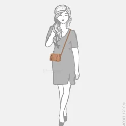 Crossbody Tassen^Enrico Benetti Kylie crossbody tas misty pink