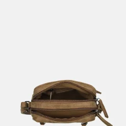Crossbody Tassen^Enrico Benetti Kylie crossbody tas camel