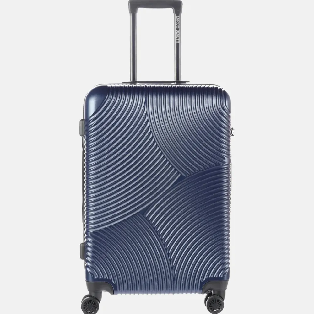 Reiskoffers^Enrico Benetti Louisville koffer 65 cm blauw