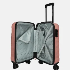 Handbagage Koffers^Enrico Benetti Louisville handbagage koffer 55 cm oudroze