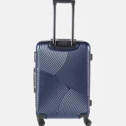 Reiskoffers^Enrico Benetti Louisville koffer 65 cm blauw