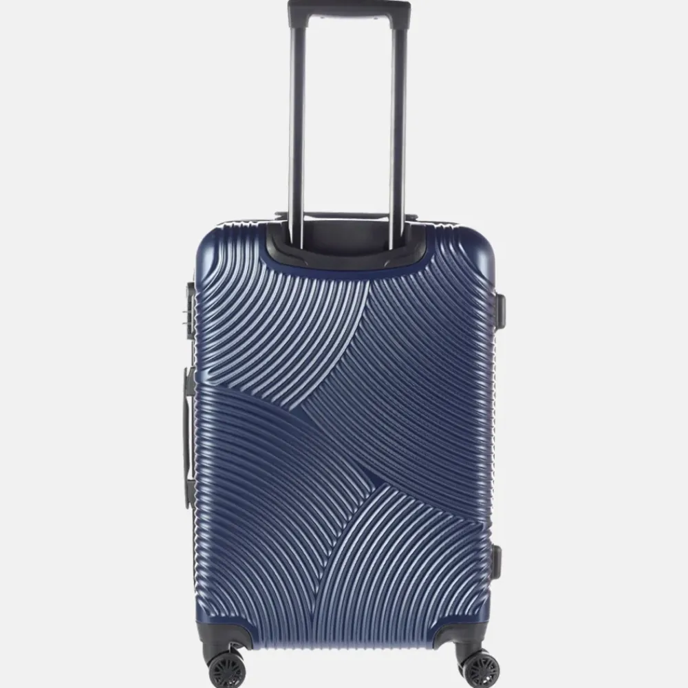 Reiskoffers^Enrico Benetti Louisville koffer 65 cm blauw