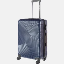 Reiskoffers^Enrico Benetti Louisville koffer 65 cm blauw