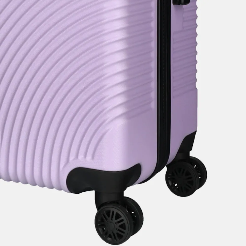 Handbagage Koffers^Enrico Benetti Louisville handbagage koffer 55 cm lila