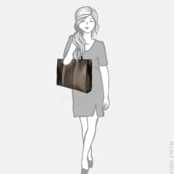 Shoppers^Enrico Benetti Nina shopper brons