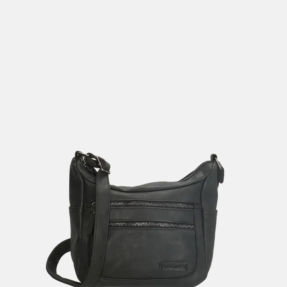 Crossbody Tassen^Enrico Benetti Nouméa crossbody tas black