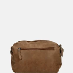Crossbody Tassen^Enrico Benetti Noumea crossbody tas cognac