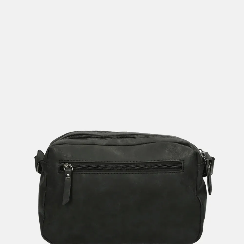 Crossbody Tassen^Enrico Benetti Noumea crossbody tas zwart