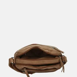 Crossbody Tassen^Enrico Benetti Noumea crossbody tas cognac