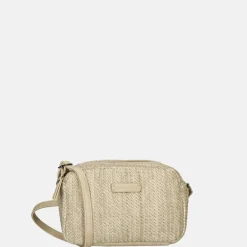 Crossbody Tassen^Enrico Benetti Raffia crossbody tas natuur