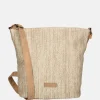 Crossbody Tassen^Enrico Benetti Raffia crossbody tas M misty rose