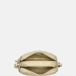 Crossbody Tassen^Enrico Benetti Raffia crossbody tas natuur