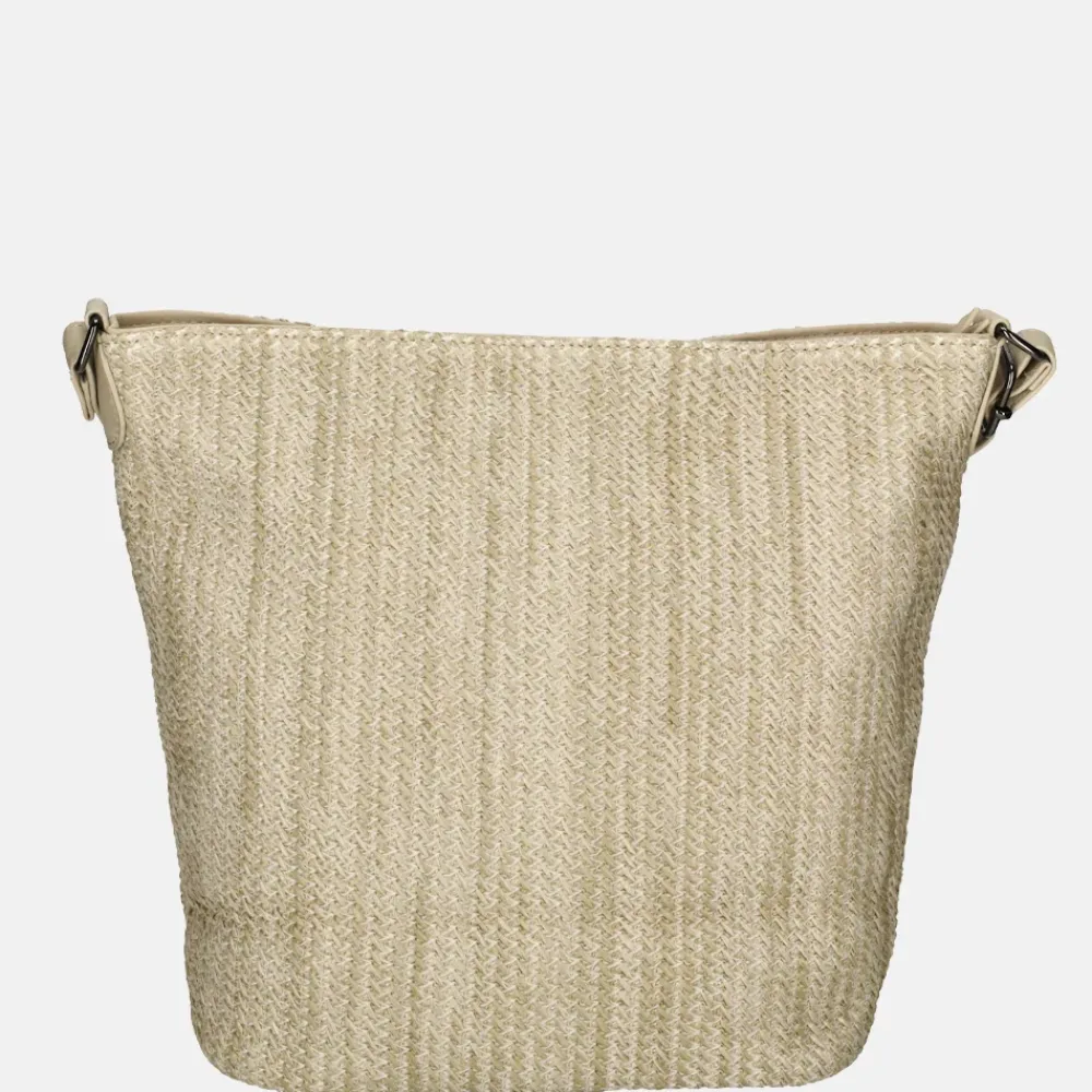 Crossbody Tassen^Enrico Benetti Raffia crossbody tas M natuur