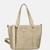 Handtassen^Enrico Benetti Raffia handtas S natuur