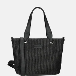 Handtassen^Enrico Benetti Raffia handtas S zwart