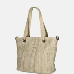 Handtassen^Enrico Benetti Raffia handtas S natuur