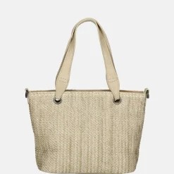 Handtassen^Enrico Benetti Raffia handtas S natuur