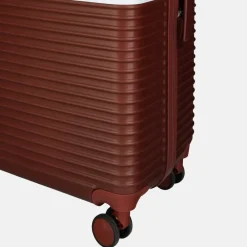 Reiskoffers^Enrico Benetti reiskoffer 65 cm bordeaux-beige