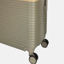 Reiskoffers^Enrico Benetti reiskoffer 75 cm taupe-ivoor