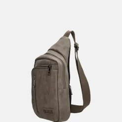 Crossbody Tassen^Enrico Benetti Rotterdam crossbody tas middentaupe