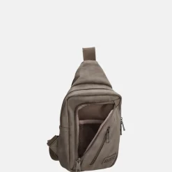 Crossbody Tassen^Enrico Benetti Rotterdam crossbody tas middentaupe