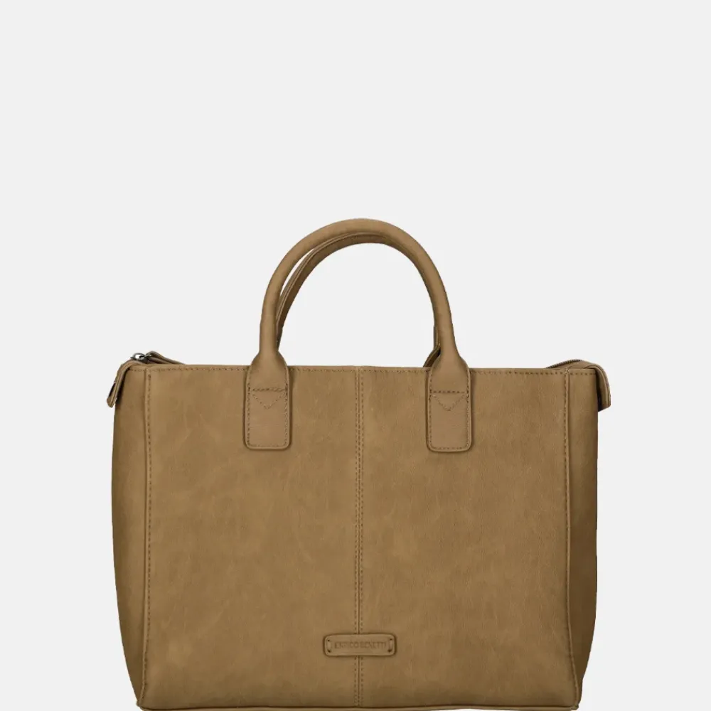 Handtassen^Enrico Benetti Roza handtas bruin
