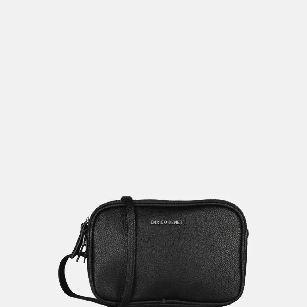 Crossbody Tassen^Enrico Benetti Sarah crossbody tas zwart