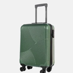 Handbagage Koffers^Enrico Benetti Spinner Louisville koffer 55 cm olijf