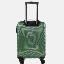 Handbagage Koffers^Enrico Benetti Spinner Louisville koffer 55 cm olijf