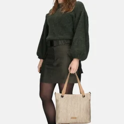 Shoppers^Enrico Benetti Summer shopper M misty rose