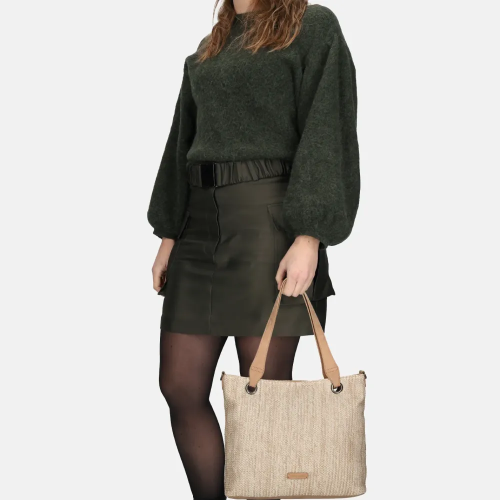 Shoppers^Enrico Benetti Summer shopper M misty rose