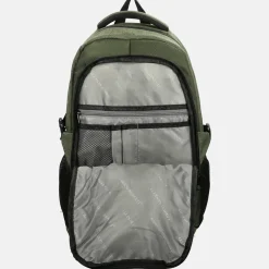 School Rugzakken | School Rugzakken^Enrico Benetti Yellow Stone rugzak 15 inch olijf