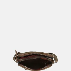Crossbody Tassen^Enrico Benetti Zoë crossbody tas camel