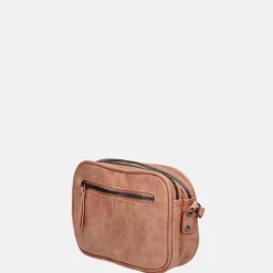 Crossbody Tassen^Enrico Benetti Zoë crossbody tas zachtroze