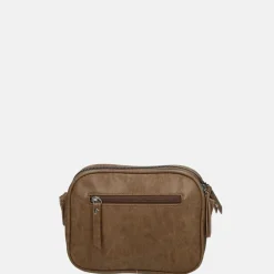Crossbody Tassen^Enrico Benetti Zoë crossbody tas camel