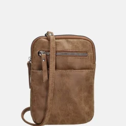 Crossbody Tassen | Telefoontasjes^Enrico Benetti Zoë telefoontas camel