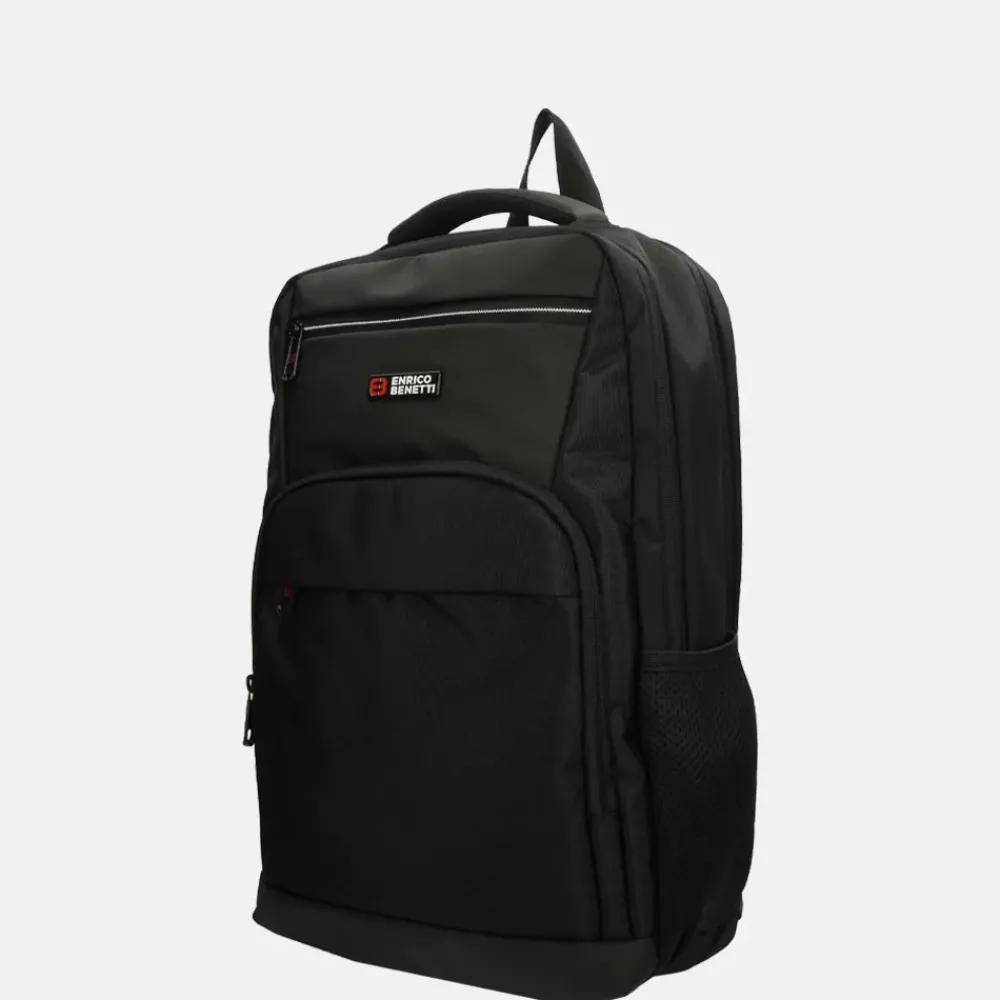 Laptop Rugzakken^Enrico Benetti Zürich laptoprugzak 15 inch zwart