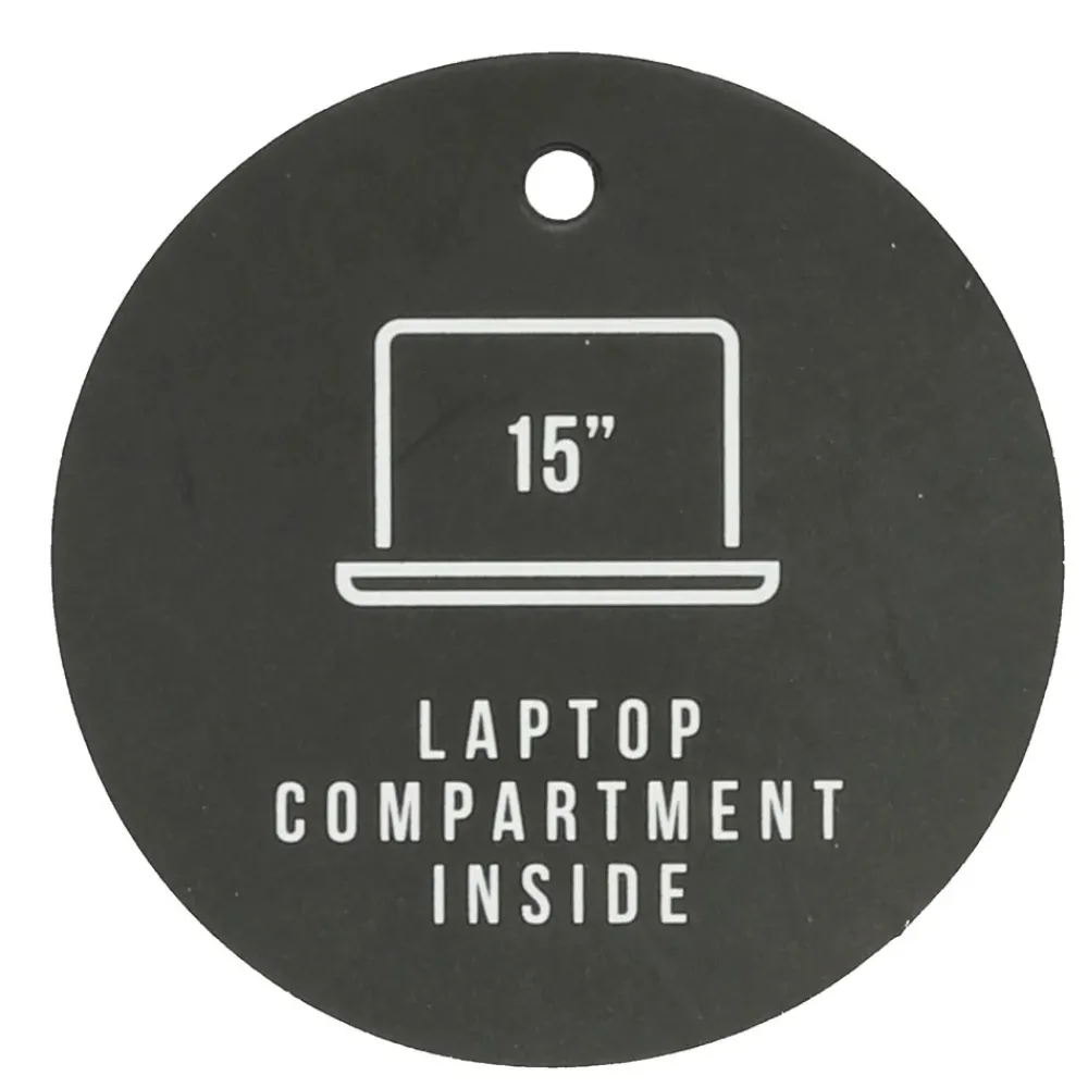 Laptop Rugzakken^Enrico Benetti Zürich laptoprugzak 15 inch zwart