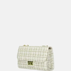 Crossbody Tassen^Firenze Boucle crossbody tas M beige