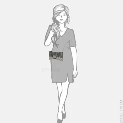 Clutches^Firenze clutch black