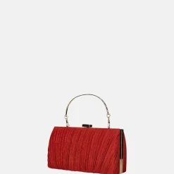 Clutches^Firenze clutch red