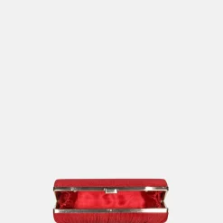 Clutches^Firenze clutch red