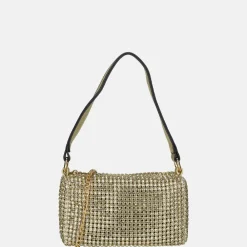 Clutches^Firenze clutch strass gold