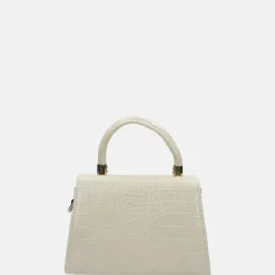 Crossbody Tassen^Firenze crossbody tas croco beige